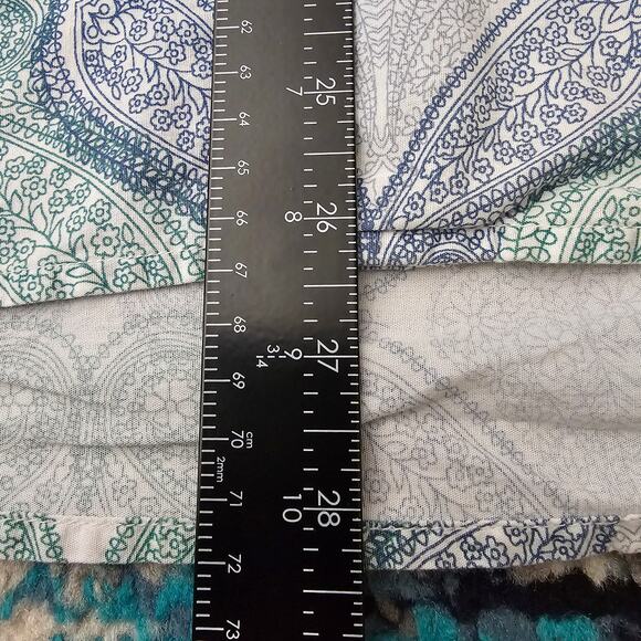 Men's J. Ferrar Floral Paisley Print Long Sleeve Button Down Dress Shirt Size M - Picture 5 of 9